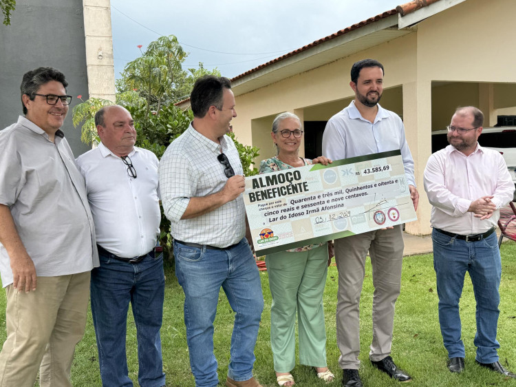 Almoço Beneficente organizado pela Maçonaria e empresas arrecada R$ 43 mil para o Lar dos Idosos em Pontes e Lacerda