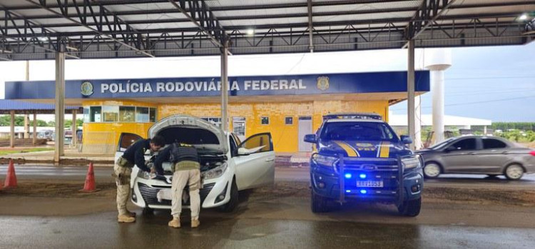 PRF intensifica ações no fim de semana e prende 21 pessoas em Mato Grosso,uma pessoa foi detida com 53 gramas de ouro em Pontes e Lacerda