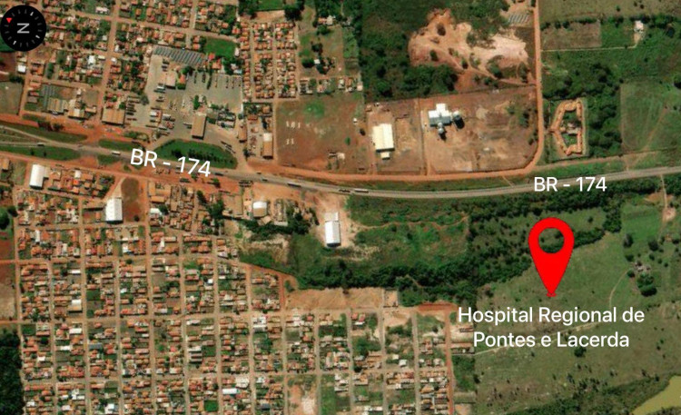 Novo Hospital Regional de Pontes e Lacerda será construído em localização estratégica