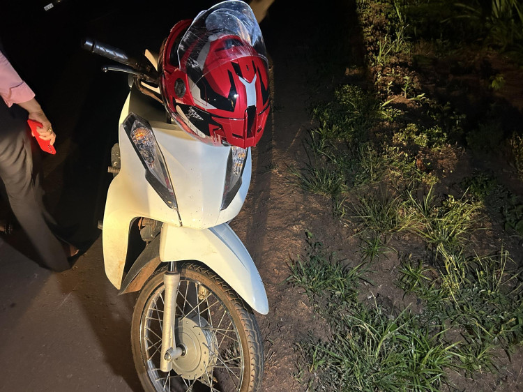 Motociclista fica ferido após cachorro atravessar a pista próximo ao CDP