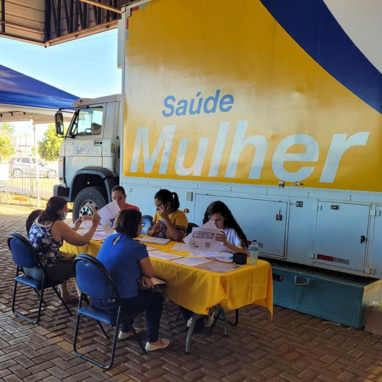 Sesc Saúde Mulher chega em Pontes e Lacerda no dia 9 de abril com atendimentos gratuitos