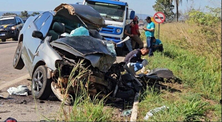 Morador de Pontes e Lacerda morre em acidente na rodovia de Cáceres