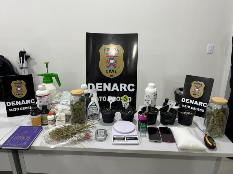 Polícia Civil deflagra operação em combate ao tráfico de drogas em Pontes e Lacerda