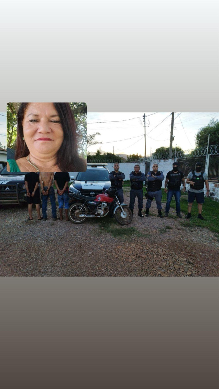 Três pessoas envolvidas no homicídio de mulher são presos em Vila Bela Da Santíssima Trindade