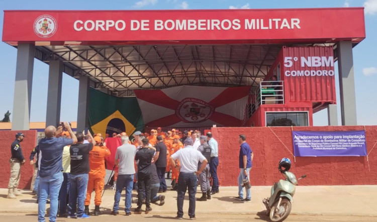 Comodoro recebe núcleo do Corpo de Bombeiros