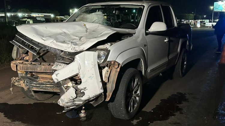 Motociclista morre em colisão com caminhonete na BR-070 em Cáceres