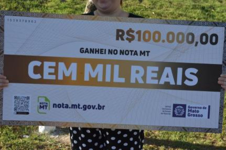157 ganhadores do Nota MT podem perder prêmios se não atualizarem dados cadastrais