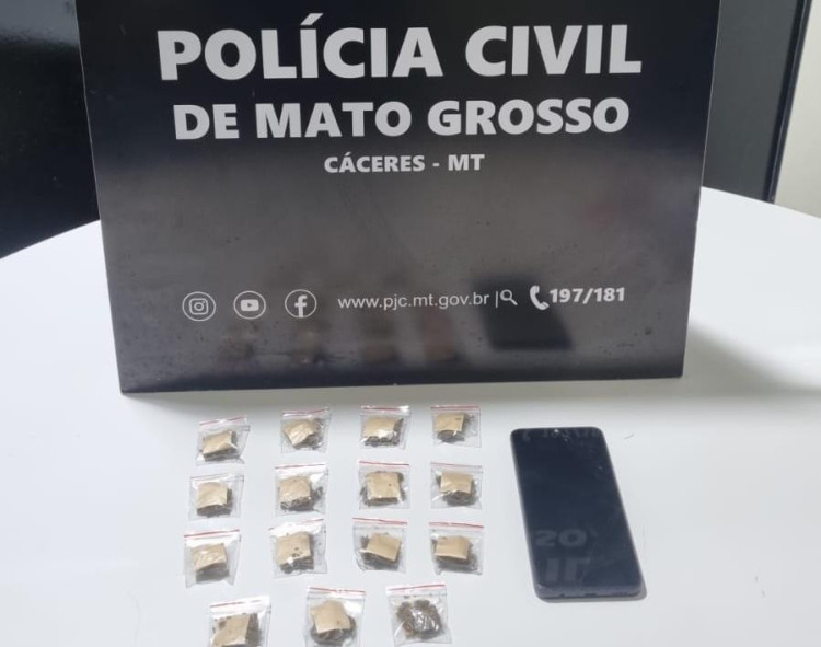 Operação Cortina de Ferro: Polícia Civil prende dois por tráfico de drogas em ferro-velho de Cáceres