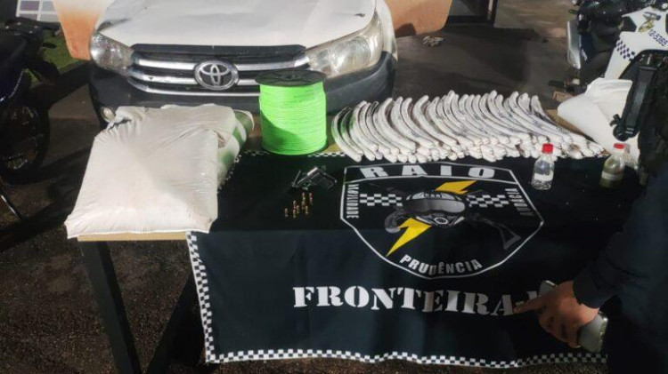Homem é preso com explosivos durante operação policial em Pontes e Lacerda