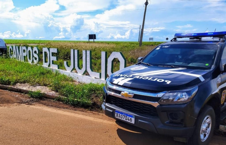 Homem é preso por cárcere privado e agressão contra companheira em Campos de Júlio