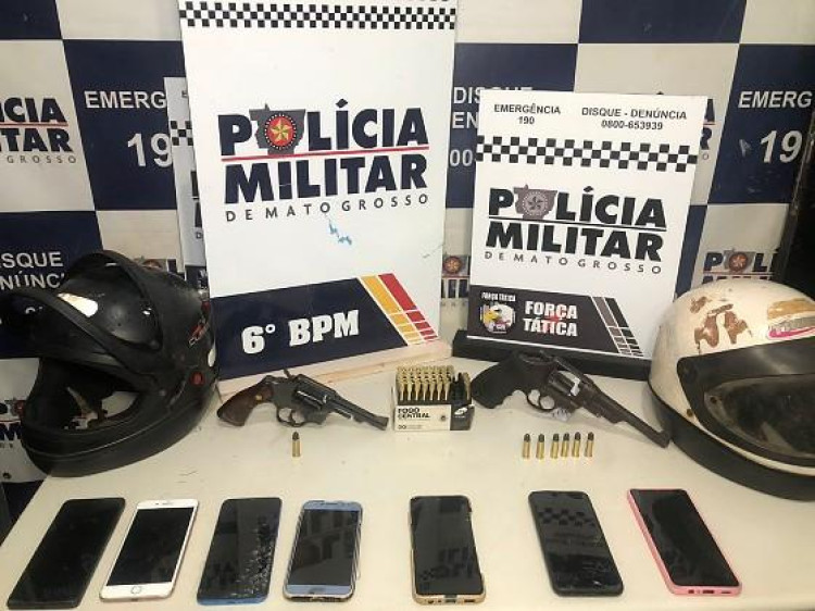 Força Tática desarticula grupo suspeito de atentado e prende cinco em Cáceres