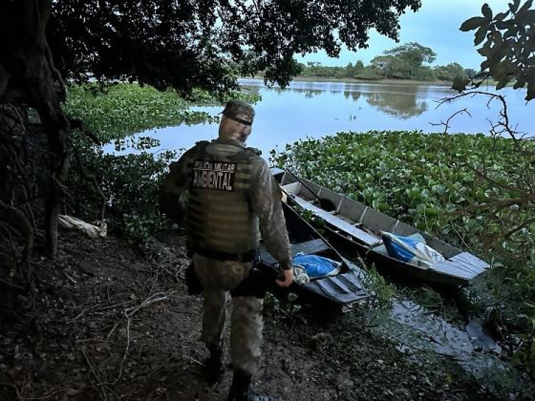 Polícia Ambiental apreende pescado irregular em Caceres