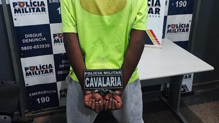 PM apreende adolescente suspeito de envolvimento em tentativa de homicídio em Cáceres