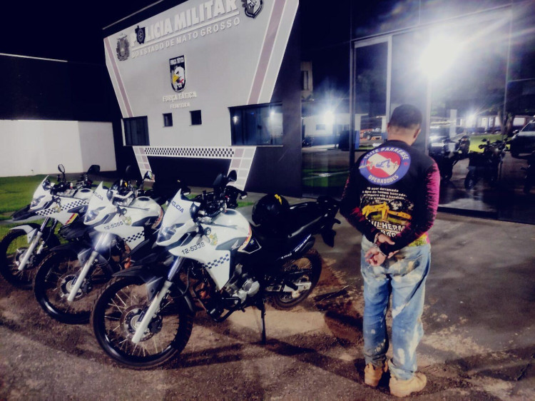 Foragido por roubo no Amazonas é preso durante operação da PM em Pontes e Lacerda