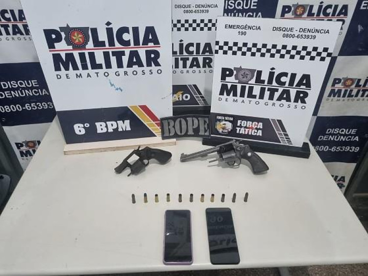 Confronto com BOPE termina com dois suspeitos mortos, em Cáceres