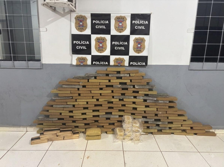 148 tabletes de drogas são apreendidos em carga que teria como destino Campo Novo