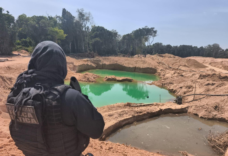 Batalhão Ambiental fecha mais um garimpo irregular em MT