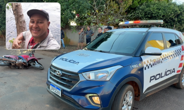 Homem é executado a tiros na frente do filho em Pontes e Lacerda