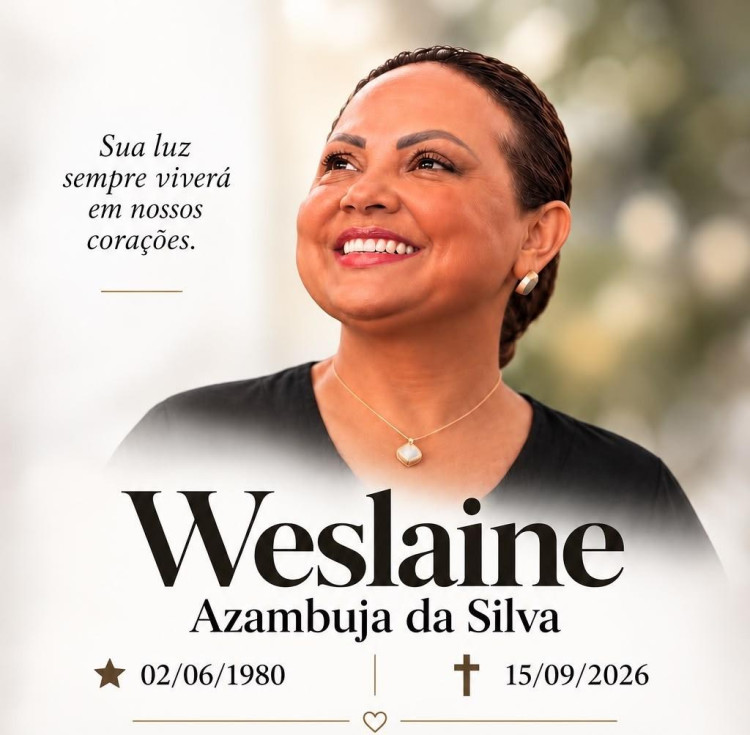Corpo de Weslaine Azambuja será velado nesta quinta-feira em Pontes e Lacerda