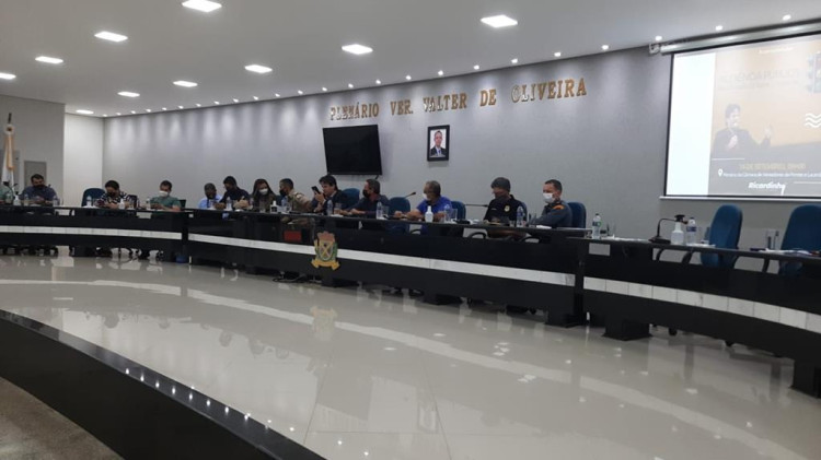 Audiência Pública: Polícia Militar apresenta alto índice de acidente envolvendo entregadores de delivery em Pontes e Lacerda