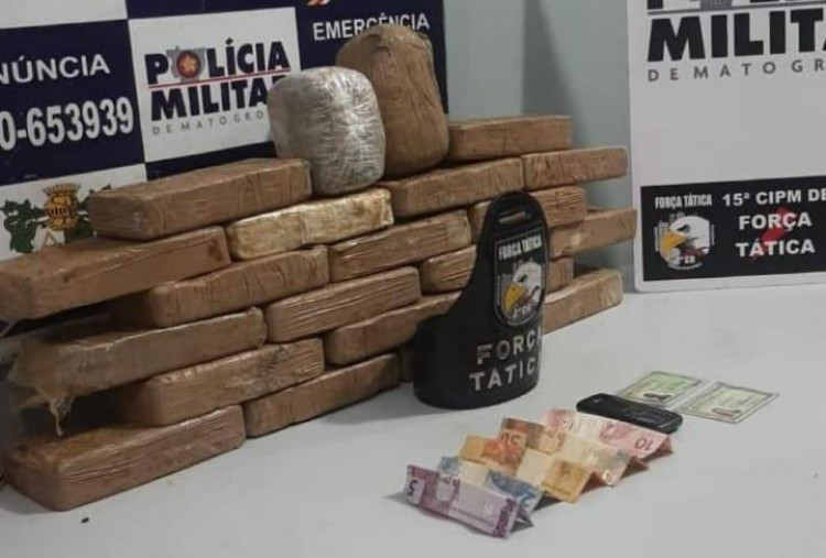 Casal de Pontes e Lacerda é preso com drogas em Várzea Grande