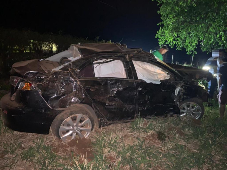 Colisão entre carros e moto deixa uma pessoa morta em Mirassol