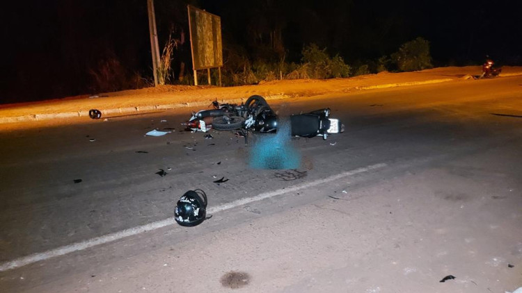 Colisão entre duas motocicletas na BR 174 B deixa duas vítimas fatais