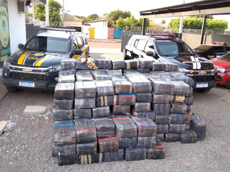 Combate ao crime organizado encerra ano com 165 prisões e 171 toneladas de cargas apreendidas
