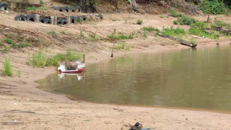 Corpo é encontrado enroscado em árvore no rio Paraguai em Cáceres
