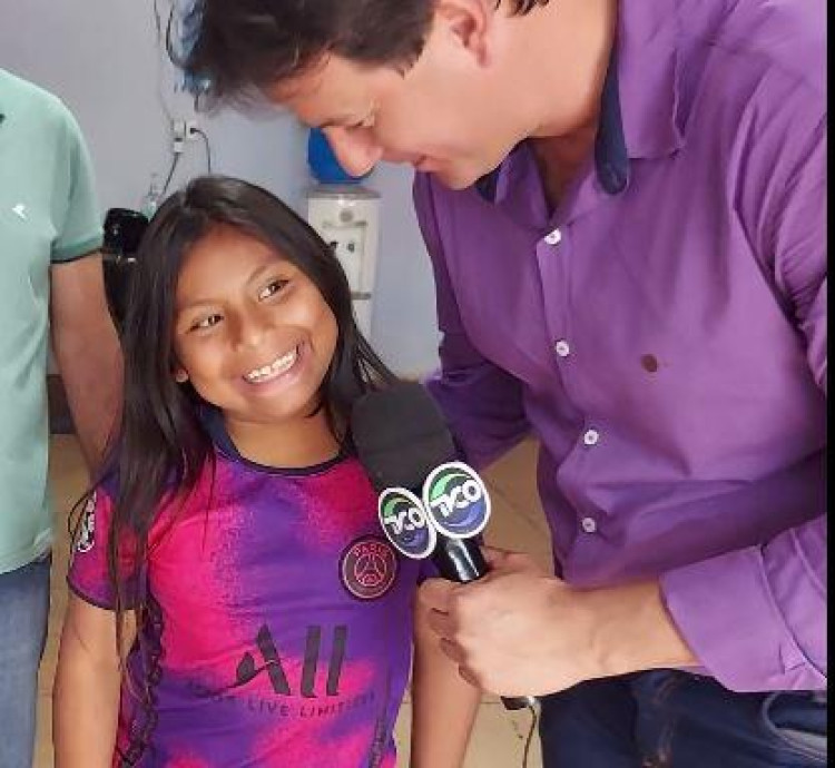 Criança deixa cabelo crescer por dois anos para doar ao hospital de Câncer em Cuiabá