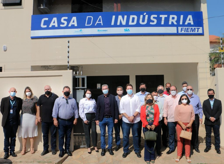 Fiemt inaugura Casa da Indústria e Senai anuncia reabertura da unidade em Cáceres