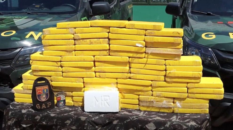 Gefron apreende mais de 80 quilos de droga em Porto Esperidião
