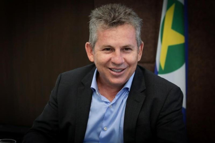 Governador Mauro Mendes chega a Pontes e Lacerda