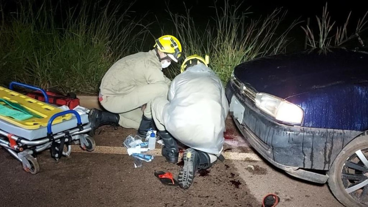 Homem é atropelado enquanto pedia ajuda às margens da MT-473