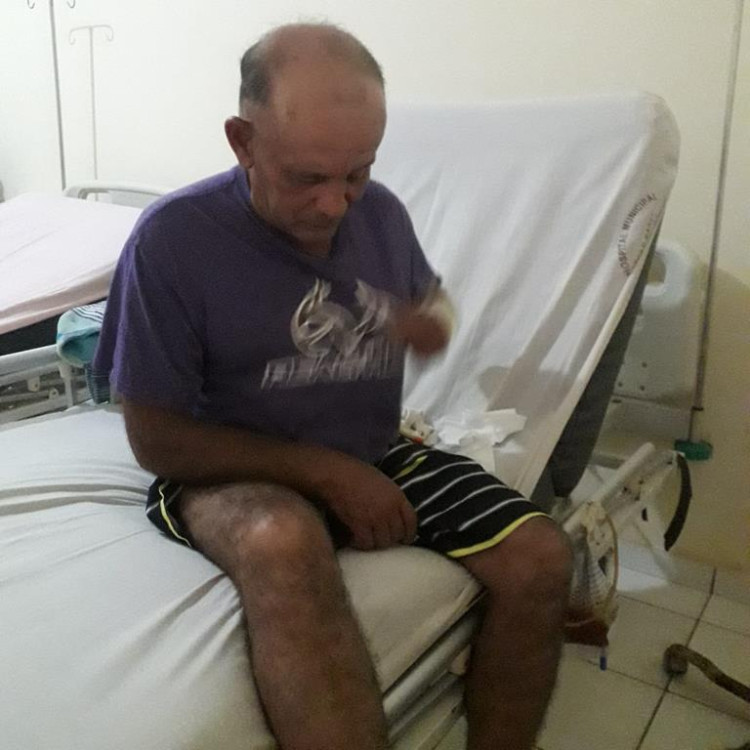 Idoso internado na Bolívia procura família em Pontes e Lacerda