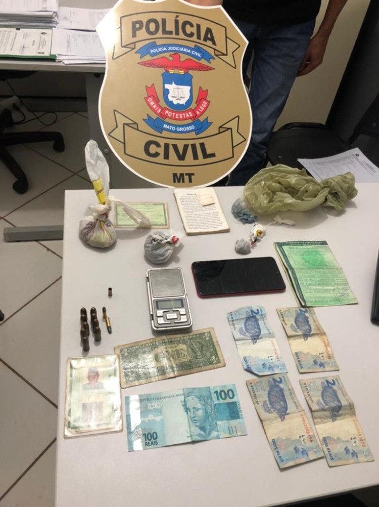 Irmão de traficante é preso durante cumprimento de mandado de busca em Vila Bela da Santíssima Trindade