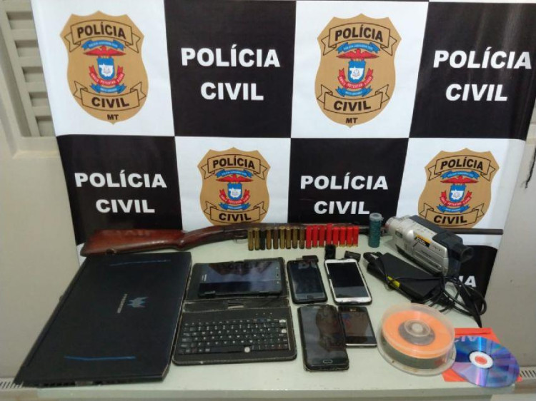 JAURU: Policiais civis prendem foragido de Rondônia com armas de fogo e munições