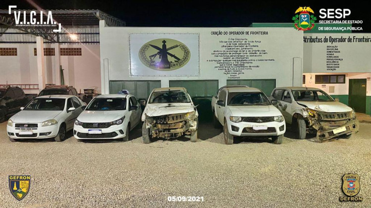 Ladrões roubam carros da prefeitura de Mirassol
