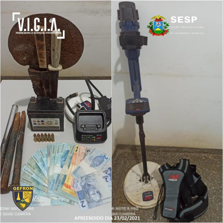 Mineradora de Nova Lacerda é alvo de grupo criminoso; uma pessoa foi presa