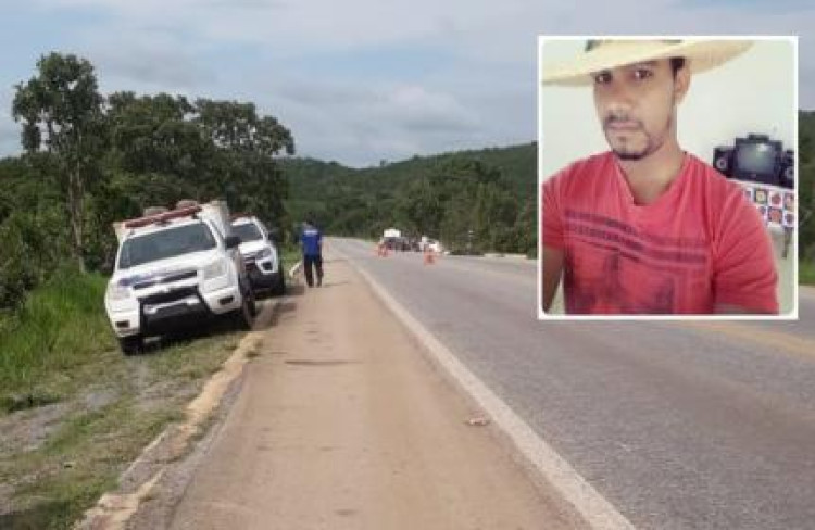 Motociclista morre na BR-070 ao bater contra carro de passeio