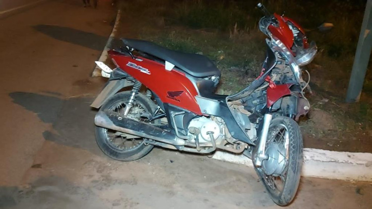 Motociclista sofre fratura exposta em acidente na BR-174b