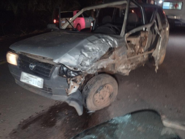 Motorista é socorrido com lesões na cabeça em acidente na BR 174