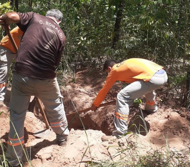 Ossada humana é encontrada enterrada com mãos e pés amarrados em MT