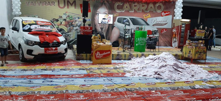 Paraná Supermercado finaliza campanha ” Meu carrinho vai virar um carrão”