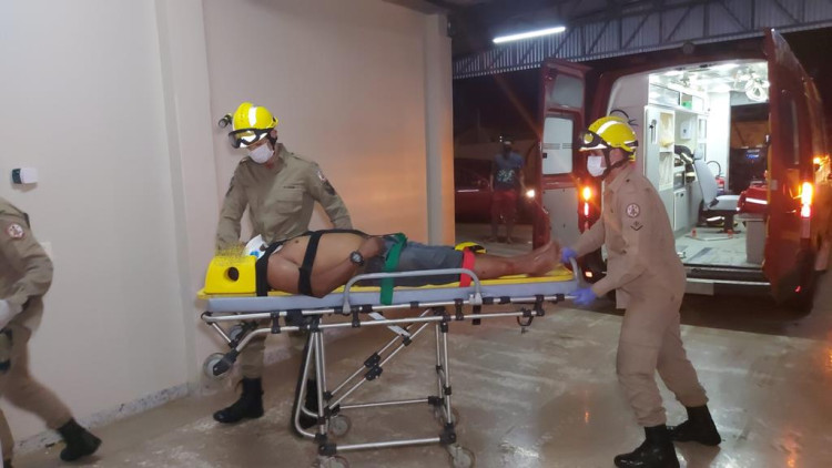 Pedestre é atropelado enquanto atravessava rua no Jardim Morada da Serra