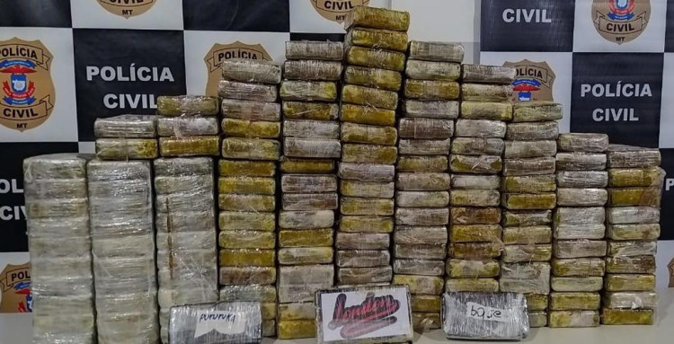 Polícia Civil apreende 170 quilos de cocaína avaliada em mais de R$ 5 milhões
