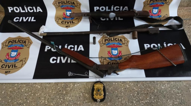 Polícia Civil apreende combustíveis e armas de fogo em operação em Comodoro