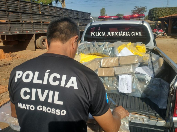 Polícia Civil incinera 400 quilos de entorpecentes apreendidos em Pontes e Lacerda