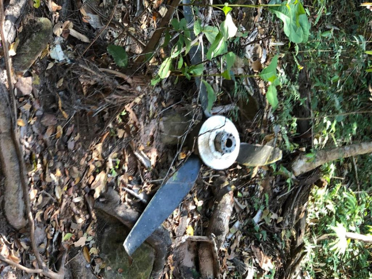 Polícia Militar localiza destroços de avião caído em zona rural