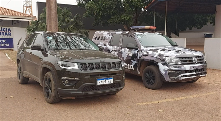 Polícia recupera veículo tomado de assalto em Chapada dos Guimarães